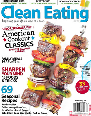 Clean Eating Magazine American Cookout Classics Homemade Ice Pops Berry Dishes