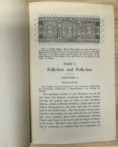 HAUSA SUPERSTITIONS AND CUSTOMS Book A J TREMEARNE Folklore Introduction Map ++ - Imagen 14 de 19