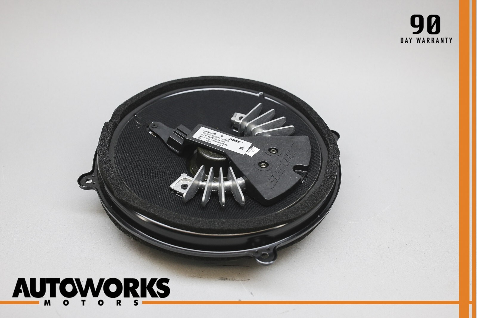 03-13 Maserati Quattroporte M139 Rear Bose Subwoofer Sub Woofer Speaker OEM