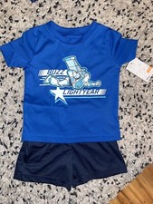 NWT Buzz Lightyear Boy Short Set