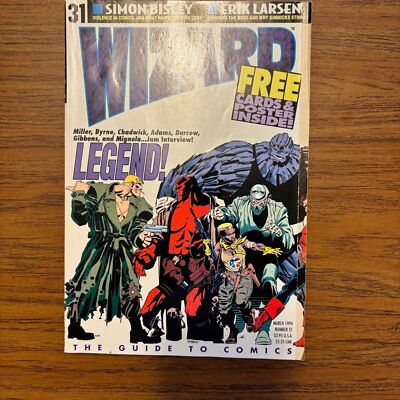Wizard Guide to Comics #31 (Mar 1994) w/ poster