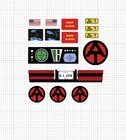Vintage/Classic Style Gi Joe Adventure Team Coils of Doom ATV Sticker Set Repro