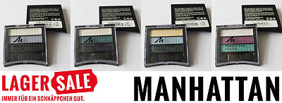 Manhattan Lidschatten Perfect Eyes Eyeshadow Trio Augen Puder Make-Up - NEU