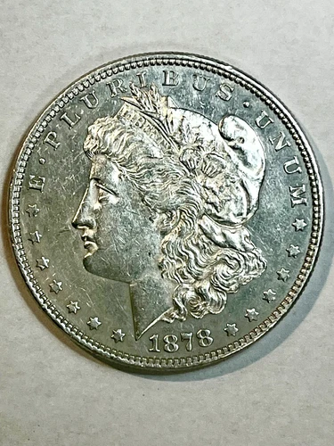 1878 8 TF  Morgan Dollar    Beautiful Dollar NICE BU STARTING AT 1/2 PRICE $100