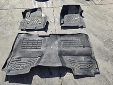 2015-2019 Gm 1500-3500 Trucks Full Set Of Black Floor Mats Front Rear