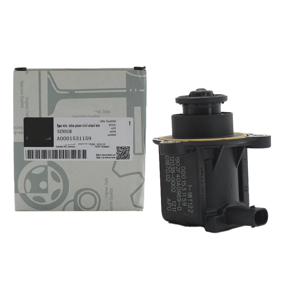 Turbo Charger Boost Diverter Valve OEM A0001531859 for Mercedes Benz W212 S204 - Imagem 3 de 4