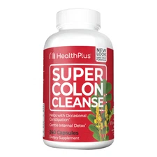 Super Colon Cleanse 240 Caps 530 Mg by Health Plus