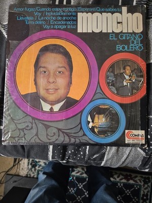 Moncho El Gitano Del Bolero 1981 Vinyl Record