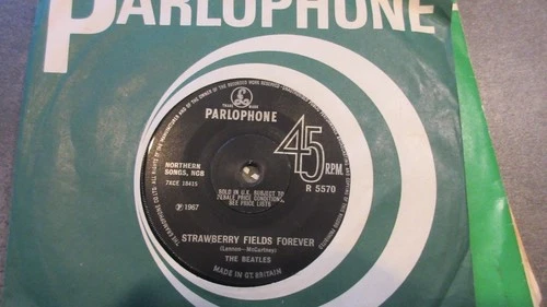 The Beatles Strawberry Fields Forever/Penny Lane 7" **NEAR MINT**