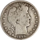 1898-P Barber Half Dollar