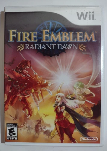 Fire Emblem Radiant Dawn Nintendo Wii Video Game Complete Case Manual CLEAN Disc