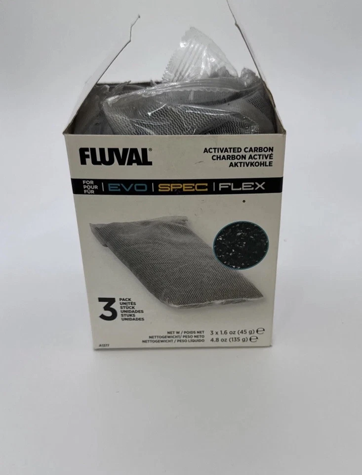 Paquete de 3 Fluval Spec Carbon Foto 2 de 4