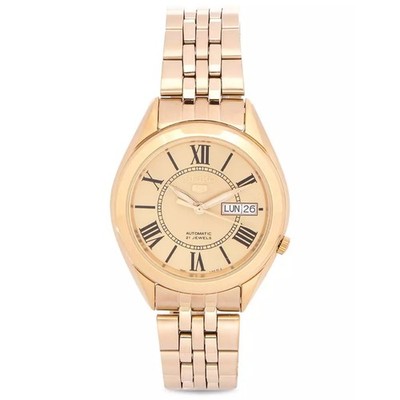 Seiko Men's Classic Gold Dial Watch - SNKL38K1