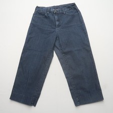 NYDJ Not Your Daughters Jeans Capri Size 6 Dark Wash Stretch Denim USA Made