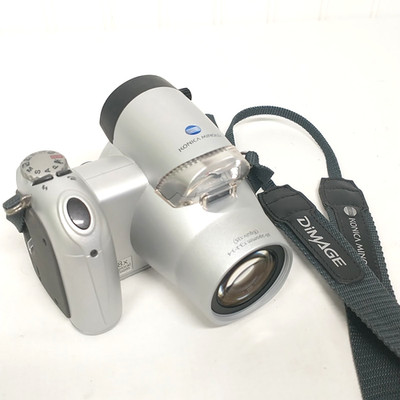 KONICA MINOLTA DiMAGE Z10 3.2MP Digital Camera Tested WORKS! Vintage Y2K