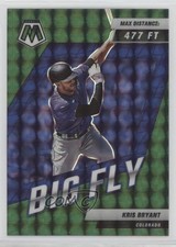 2022 Panini Mosaic Big Fly Green Mosaic Prizm Kris Bryant #BF-4 0g76
