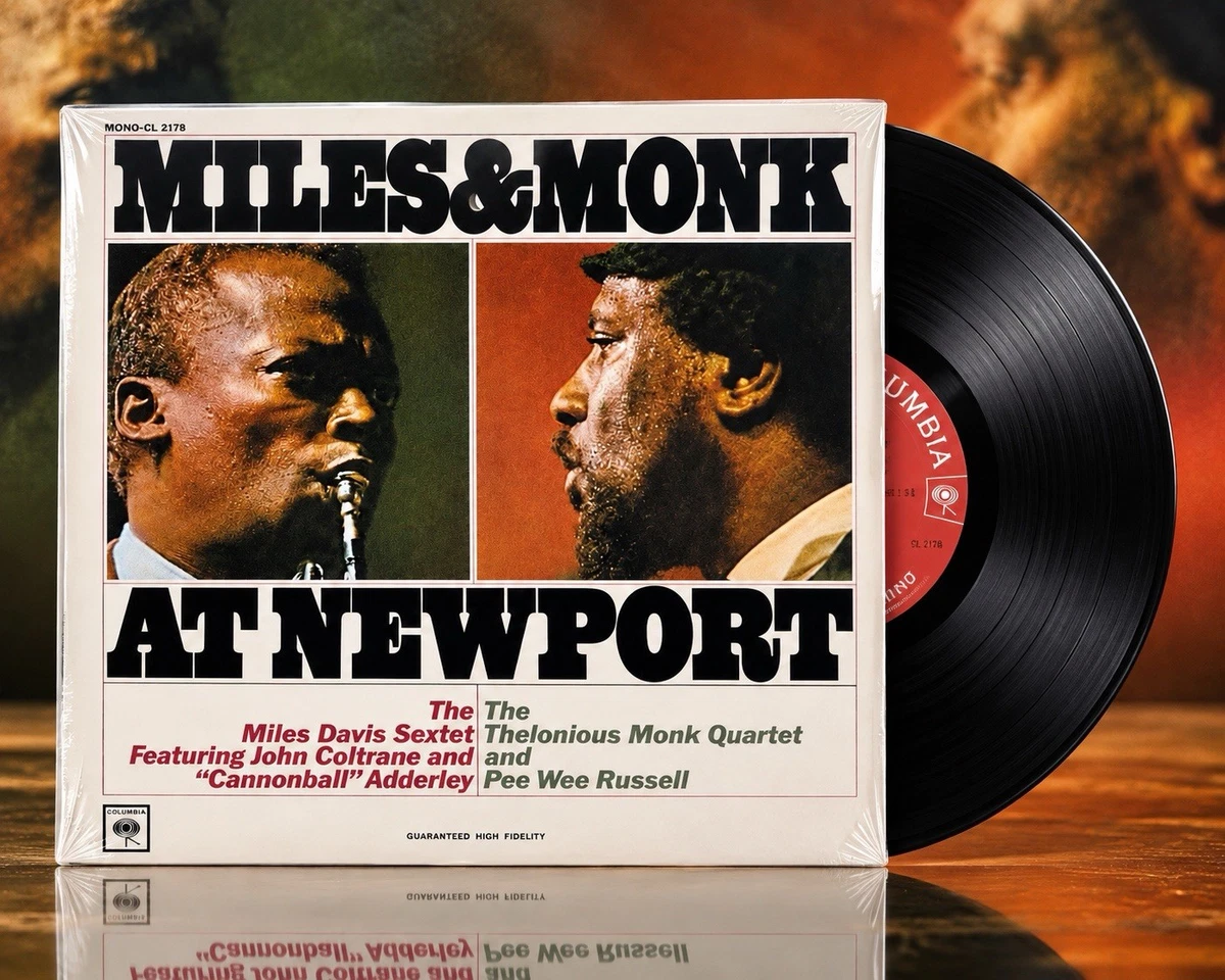 Miles Davis & Thelonious Monk At Newport 180g Vinyl LP 2013 Mono Sealed