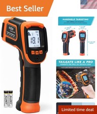 Infrared Temperature Gun Digital Laser Thermometer for Cooking BBQ Ovens Grid...