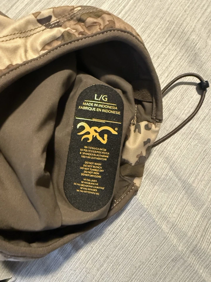 Nuevos guantes señuelo Browning Wicked Wing para hombre grandes ocultación áurica Primaloft Foto 4 de 4