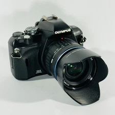 Olympus EVOLT E-410 10.0MP Digital SLR Camera with 14-42mm and 40-150 lens