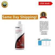 1L Seachem Prime Fish Tank Conditioner - Detoxifies Chlorine, Ammonia, Nitrate
