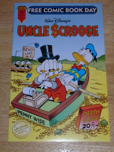 Walt Disney's Uncle Scrooge 2004  Free Comic Book Day Issue Unread High Grade