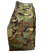 VTG Propper US ARMY Trousers Woodland Camo Medium X Long Hunting Outdoor Cargo