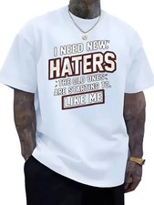 Funny T Shirts Slogan Humour Sarcastic Novelty Graphic Unisex Men's T-Shirt Tee