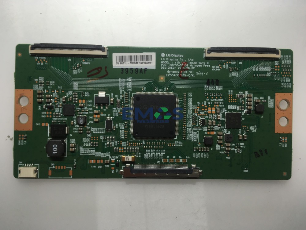 6871L-3959A TCON BOARD FOR DIGIHOME 55304 ULTRA HD SMART (6870C-0535B)