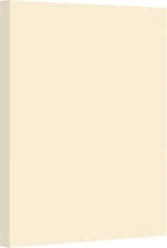 Cream Pastel Color Card Stock Paper, 67Lb Cover Medium Weight Cardstock, for Art