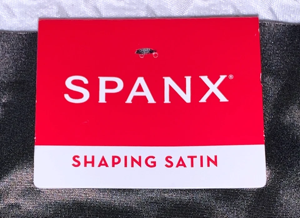 SPANX Satin Shaping Silver Moon Dk Grey Thong Panty NEW Womens Sz Plus 2X 40063R - Image 4 of 4