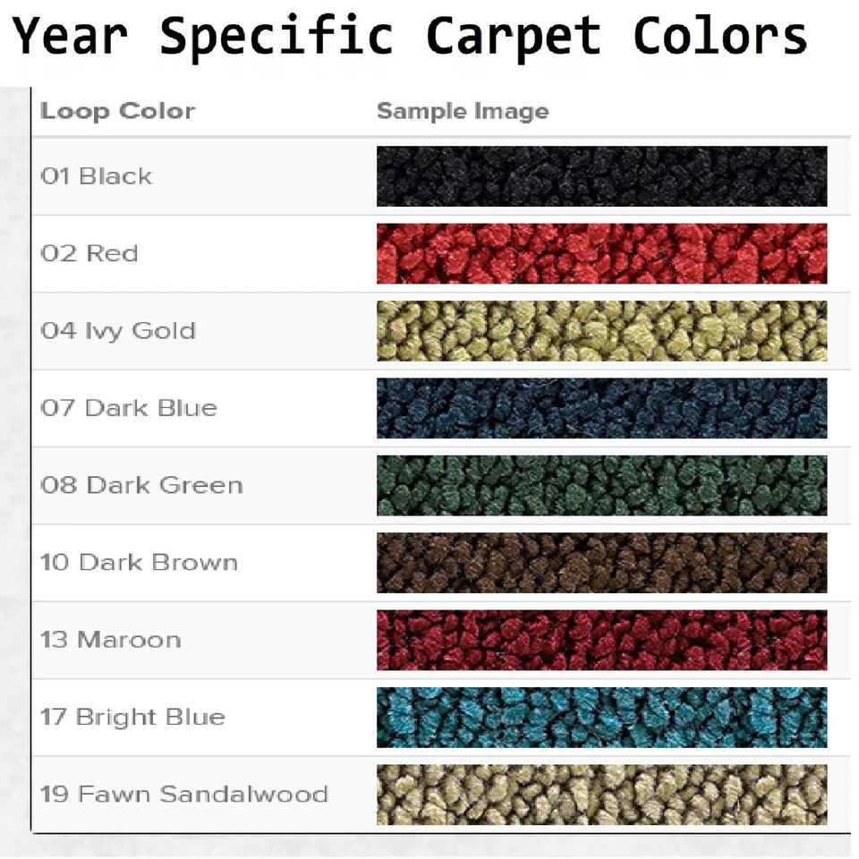 Alfombrillas Oldsmobile Delta 88 personalizadas con logotipo de cohete ACC 1971-1973 4 piezas Foto 4 de 4