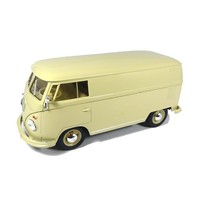 Welly 22095 Vw T1 Kastenwagen Creme 1963 MaßStab 1:24 Modellauto Neu!°