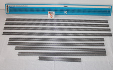 Märklin 2205 Flex Gleise K-Gleis 4 x 900 mm + 5 gekürzte VOLLPROFIL H0 OVP