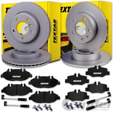 TEXTAR BREMSSCHEIBEN + BELÄGE VORNE + HINTEN für MERCEDES W639 VIANO VITO MIXTO