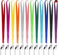 SchlüSselband Lanyard UmhäNgeband 15 Pcs Bunt SchlüSselbäNder Mit Abnehmbarer Gü