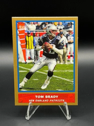 2004 Bazooka Gold Tom Brady #150