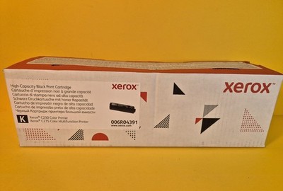 Original Xerox 006R04391 Schwarz Tonerkassette C230 C235 Hohe Kapazität Neu