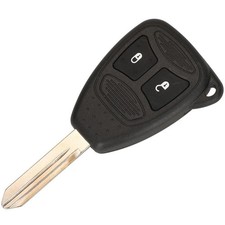 2 Button Key Fob Shell Uncut Blade for Chrysler Aspen 300 Dodge RAM Caravan
