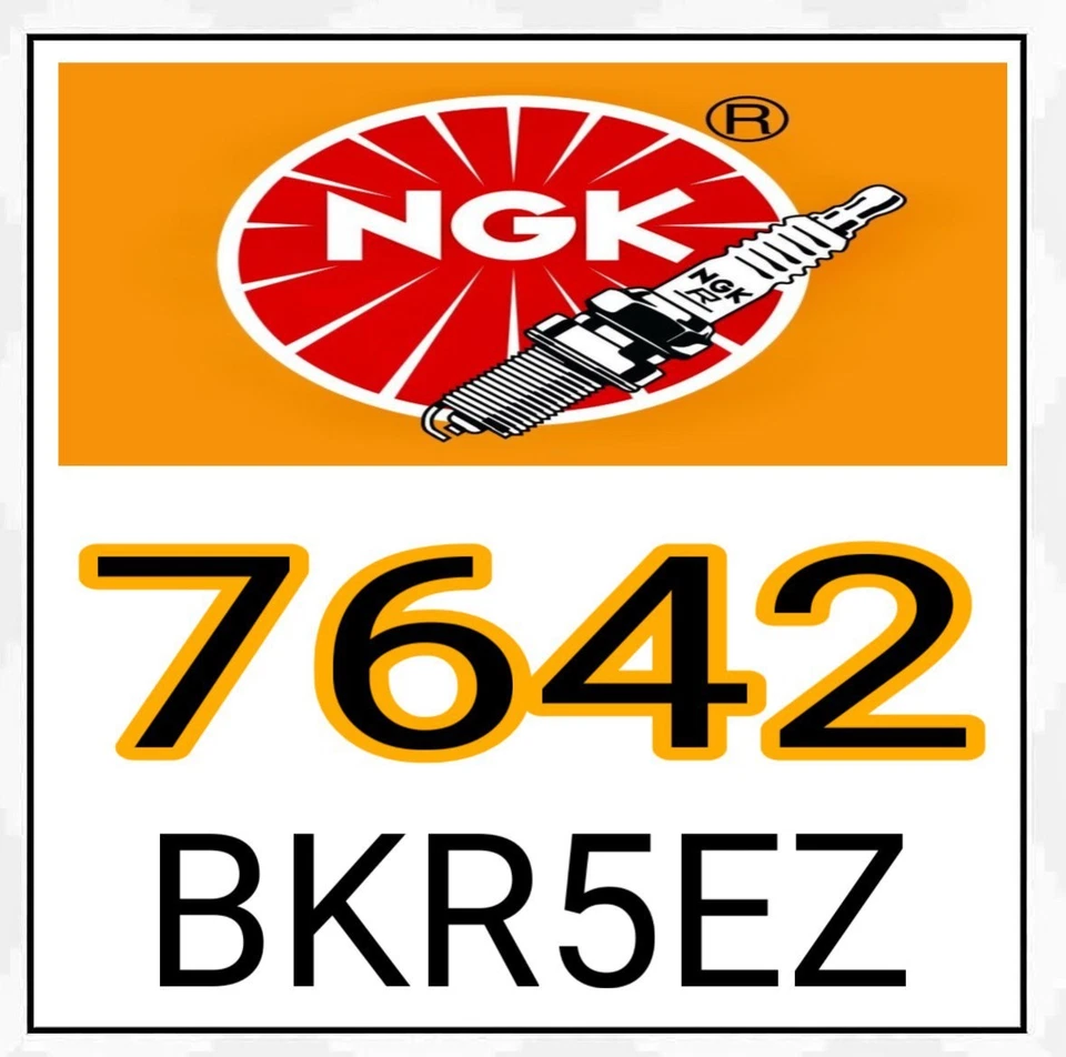 4x NGK 7642 Zündkerze für Renault Clio II Fiat Punto Peugeot 306 Citroën Lancia - Bild 2 von 2