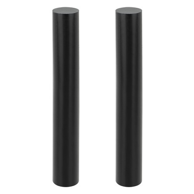 #ad MUKCHAP 2Pcs 1.5 x 12 Inch Black Round Acetal Copolymer Rods Long Pom Plasti... $26.46