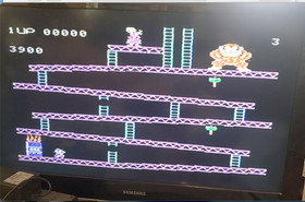 ColecoVision Console and 10 Game cartridges: Zaxxon, Time Pilot, Popeye...