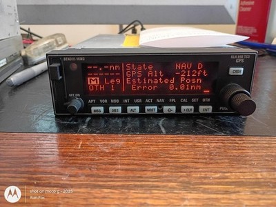 BENDIX/KING KLN 89B GPS P/N 066-01148-0102 B-RNAV WITH FRESH 8130-3