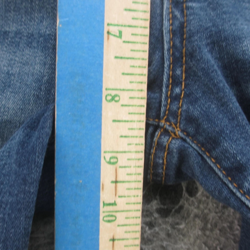 JOLT Jeans Womens 5 27W Blue Distressed Skinny Denim Mid Rise Juniors - Image 4 of 4