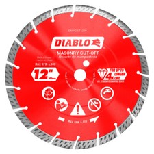 NEW FREUD DIABLO DMADST1200 MASONARY DIAMOND SEGMENTED 12" SAW BLADE CUT OFF