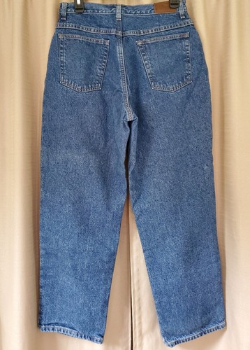LL Bean Womens Sz 10 Reg Double L Relaxed Fit Flannel Lined Jeans NWOT - Picture 8 of 9