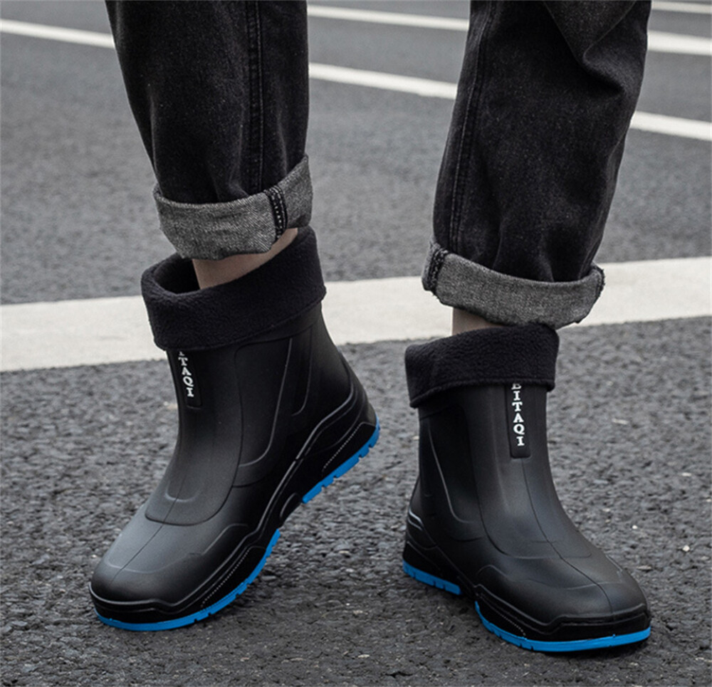 【INCHANT ME】Atom round ankle rain boots INCHANT ME】Atom round ankle rain boots