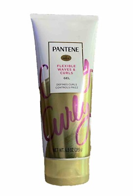 Pantene Pro-V Flexible Wave Gel Builds Touchable Texture For Curly Hair 6.8 Oz