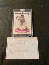 2021 FLAWLESS ANDREW VAUGHN DUAL DIAMOND RC SSP 1/4 FIRST ONE!