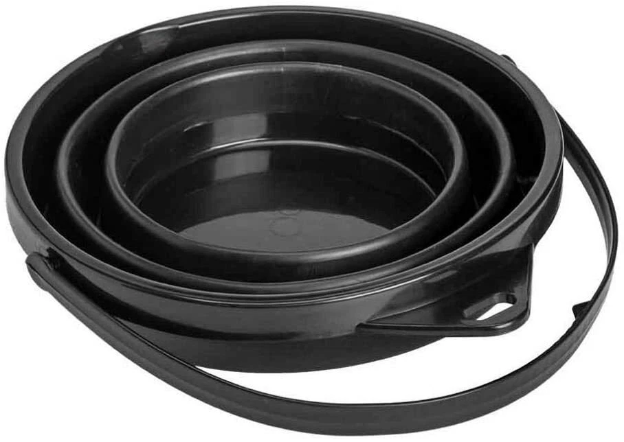 Kids Beach Water Sand Toys Set Bucket Spade and Rake with folding rubber Bucket - Image 3 of 4